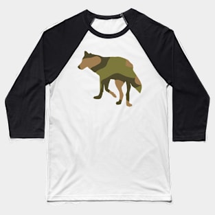 Norwegian Woodland Wolf Baseball T-Shirt